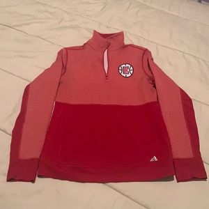 Adidas Climalite half-zip pullover